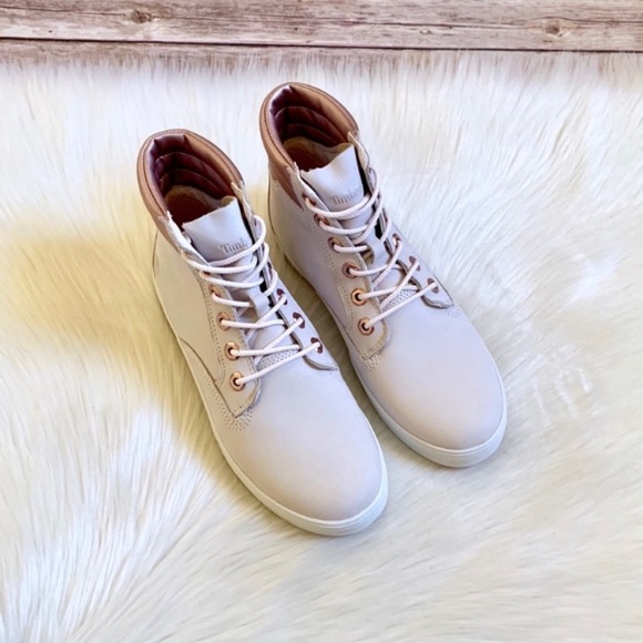 Timberland Natural Nubuck Dausette Sneaker Boots - Picture 5 of 8